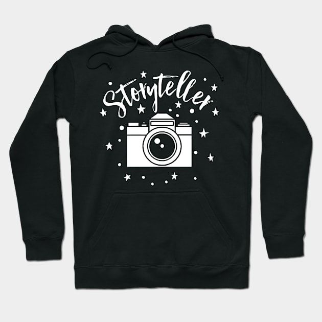 Camera as Storyteller - Photography Graphic Hoodie by Graphic Duster